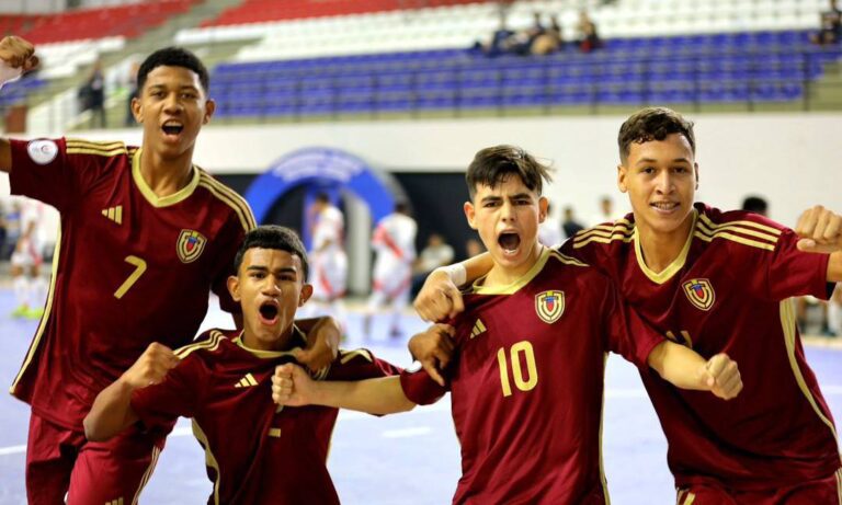 La Vinotinto sub-17 de futsal golea 7-1 a Perú