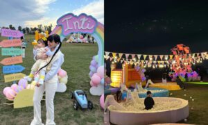 Cazzu y Nodal celebran el primer cumpleaños de su hija Inti