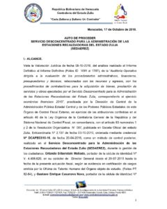 Auto de proceder SEDAEREZ UPI
