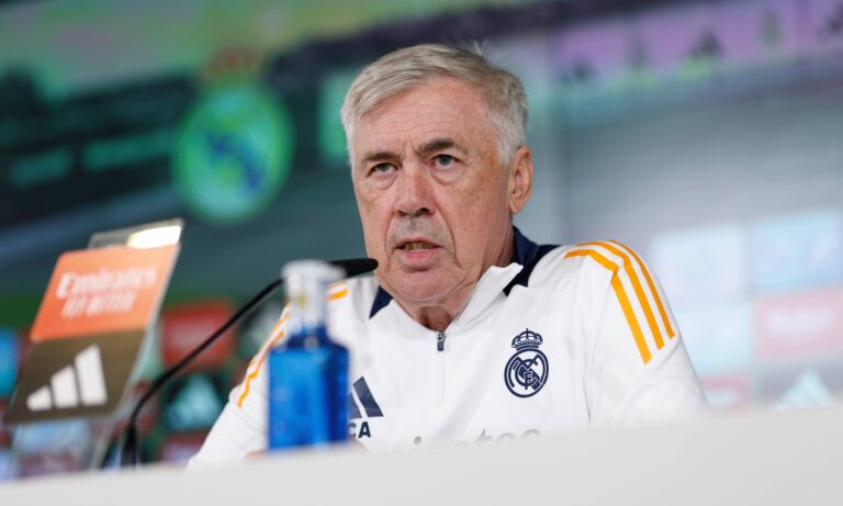 Carlo Ancelotti alcanza 300 partidos con el Real Madrid