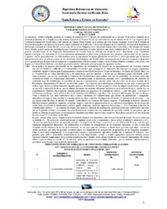 Cartel de notificación SEDAEREZ Jose Canquiz