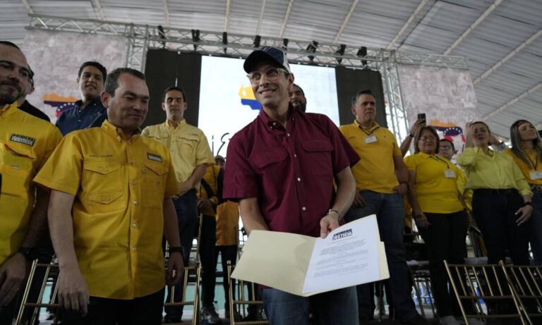 Capriles renuncia a la directiva de Primero Justicia por “falta” de transparencia