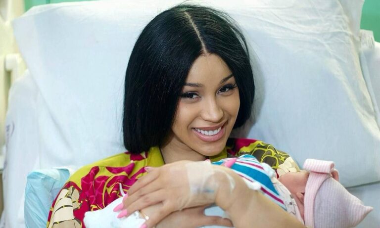 Cardi B da a luz a su tercer bebé