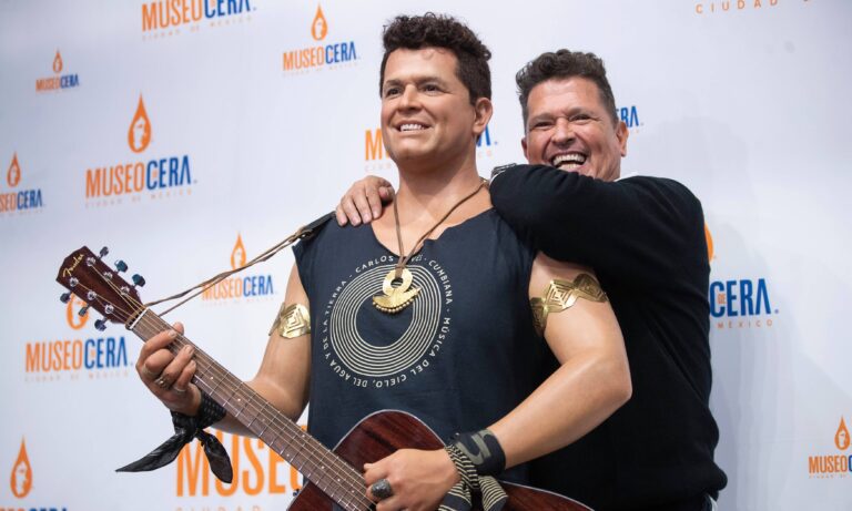 Carlos Vives desvela su figura de cera en museo en Ciudad de México