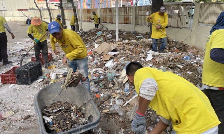 Gobierno regional realiza jornada de limpieza general en diversos sectores de Maracaibo