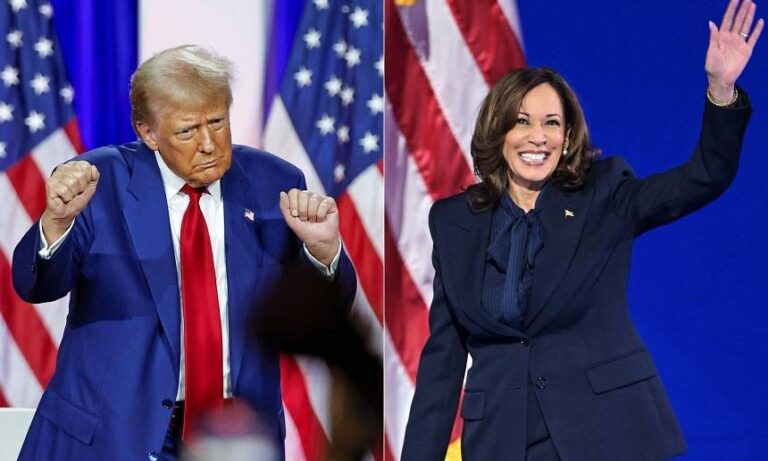 Trump y Harris disputan batalla por estados decisivos