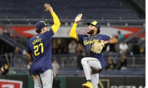 Jackson Chourio duplica y sigue entre los mejores novatos de la Liga Nacional