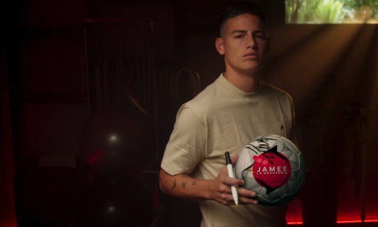 James Rodríguez tendrá una serie documental en Netflix