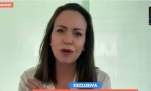 Machado desestima acusaciones del gobierno en su contra sobre apagón nacional
