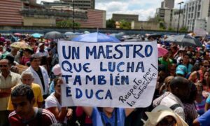 Sindicalistas del magisterio: Hay que abrir la discusión para aumentar en 600 % el salario