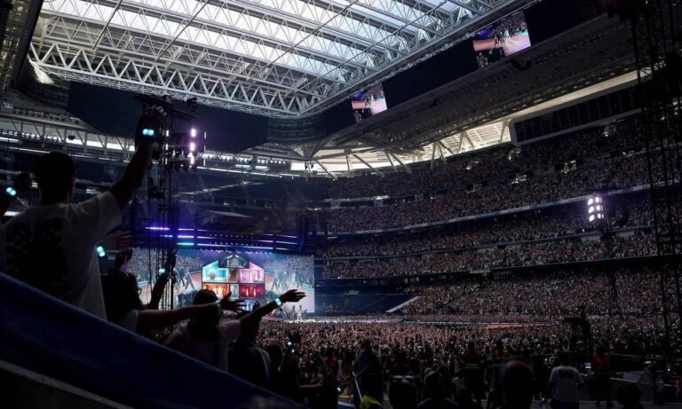 El Real Madrid suspende temporalmente los conciertos en el Santiago Bernabéu