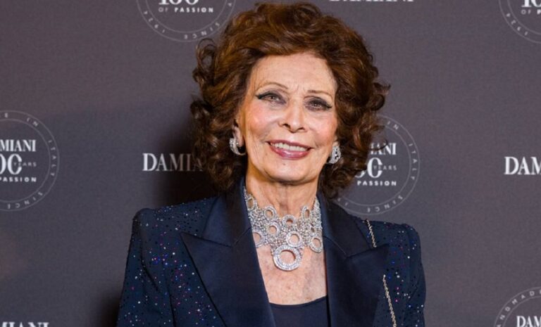 Sophia Loren soplará 90 velas como monumento eterno del cine