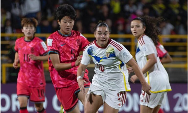 La Vinotinto femenina empata con Corea del Sur en el Mundial Femenino Sub-20