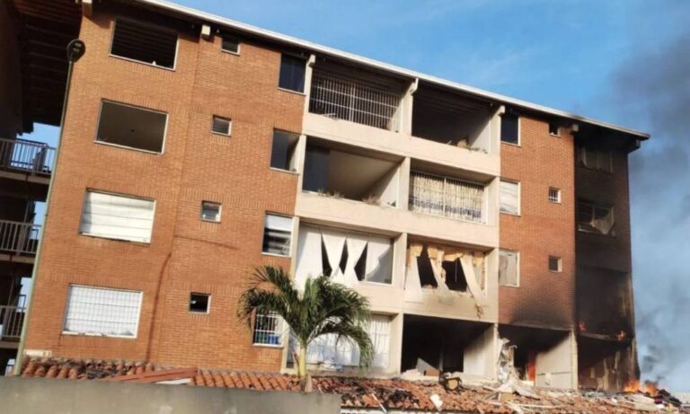 Confirman un herido tras la explosión en un apartamento en Anzoátegui