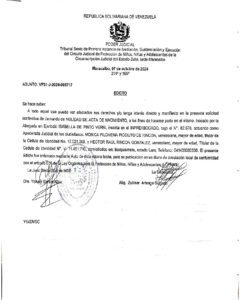 Edicto Asunto VP31-J-2024-005717