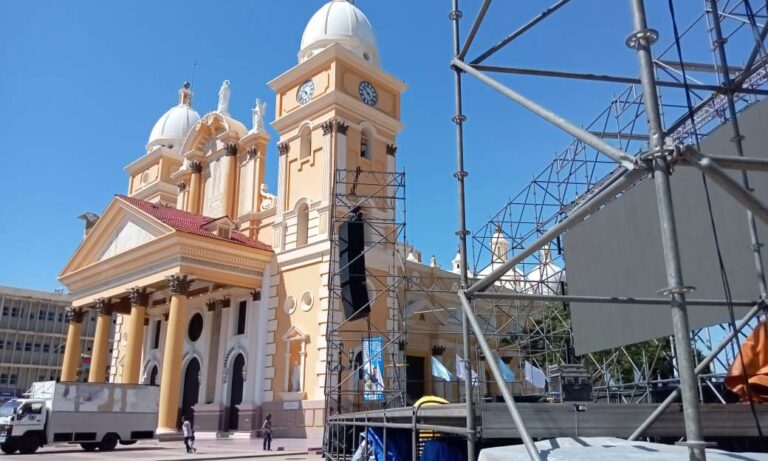 La Basílica está casi lista y la feligresía se prepara para su encuentro con la Chinita