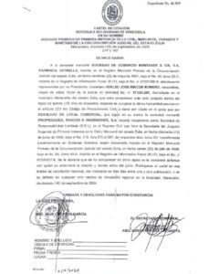 Cartel de Citación Expediente Nro 46.969
