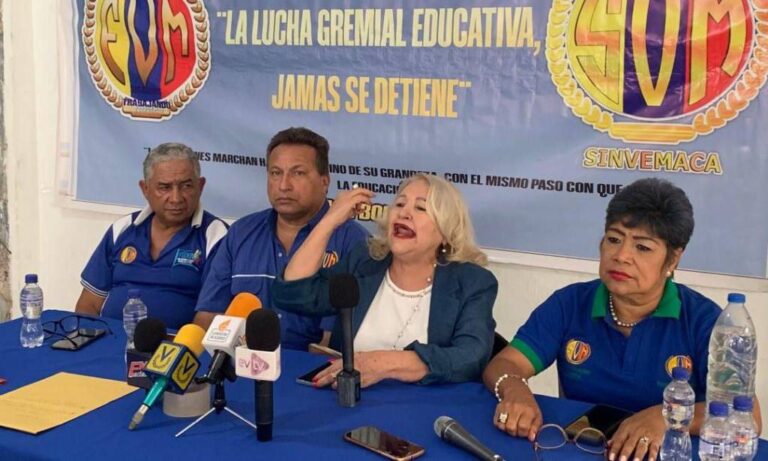 Federación Venezolana de Maestros alerta que año escolar inició “con muchos problemas”