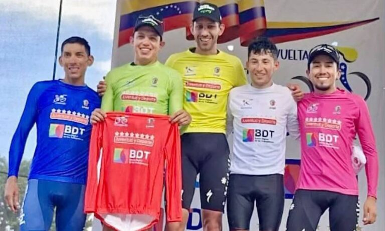 Walter Vargas es el campeón de la Vuelta a Venezuela