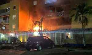 Voraz incendio en apartamento deja 11 heridos en Anzoátegui, 4 de gravedad