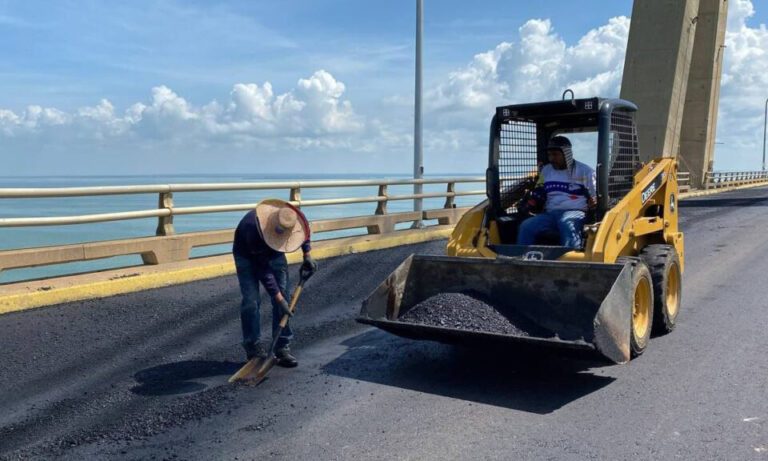 Prevén aplicar 20.000 toneladas de asfalto en el Puente sobre el Lago