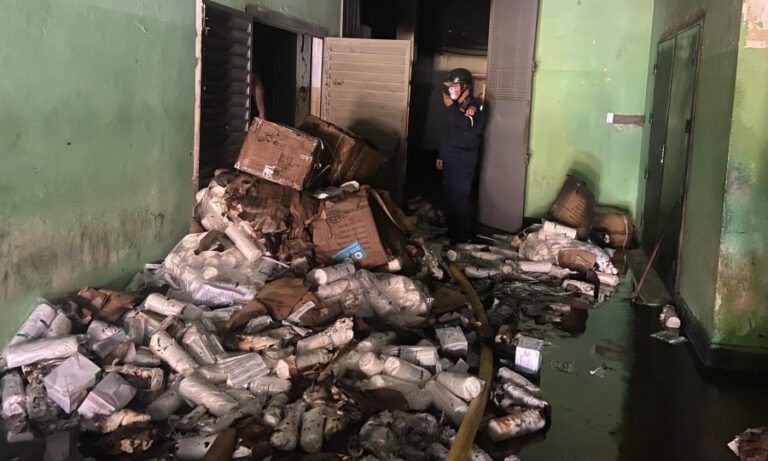 Incendio voraz en el área de vacunas del Instituto de Sanidad solo causa daños materiales