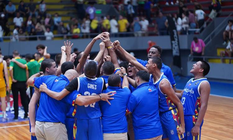 Venezuela conquista el Sudamericano Sub-15 de baloncesto