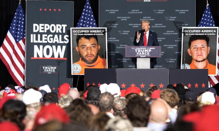 Trump acusa a migrantes venezolanos de “infectar” Aurora y promete “limpiar” al país