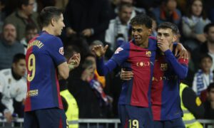 Barcelona humilla al Real Madrid 4-0 en el Bernabéu
