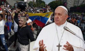 Expresidentes piden al papa su intermediación para una transición “en paz” en Venezuela