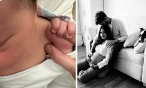 Sheryl Rubio anuncia la llegada de su hija con una tierna fotografía