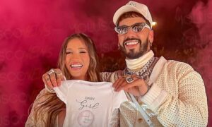 Emma Luna se llamará la hija de Anuel AA y la venezolana Laury Saavedra