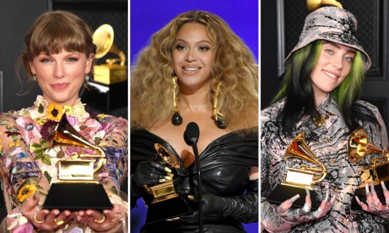 Beyonce, Swift y Eilish aspiran a liderar las nominaciones en los Grammy