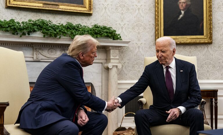 Biden acudirá a la toma de posesión de Trump en enero