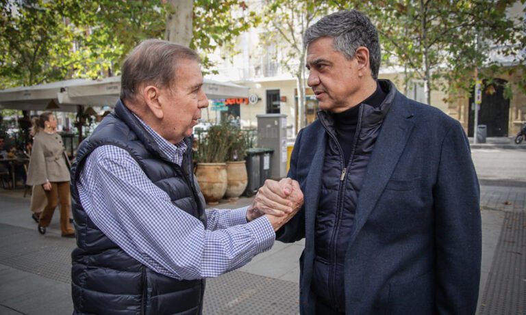 González Urrutia se reúne en Madrid con Jorge Macri, alcalde de Buenos Aires