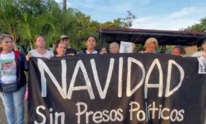 Concluye la vigilia por la “libertad plena” de los “presos políticos”