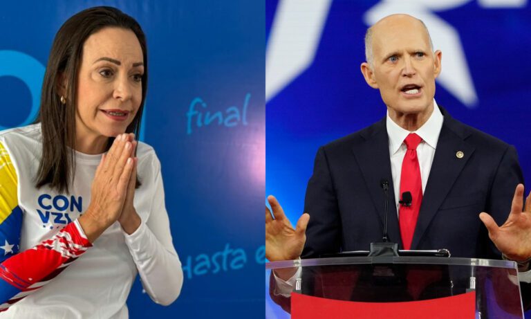 Machado responde a Rick Scott: “El pueblo venezolano valora profundamente su apoyo”