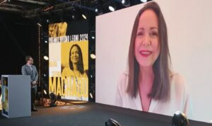 Machado dedica el premio Bruno Leoni a quienes “durante estos 25 años han luchado por la libertad”