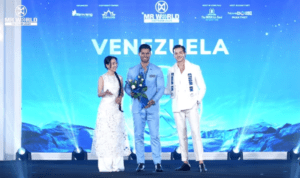 Presentan a Juan Alberto García como representante de Venezuela en el Mister World