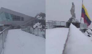 Pico Espejo arranca noviembre con nevada