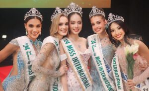 Sakra Guerrero es electa tercera finalista del Miss International 2024