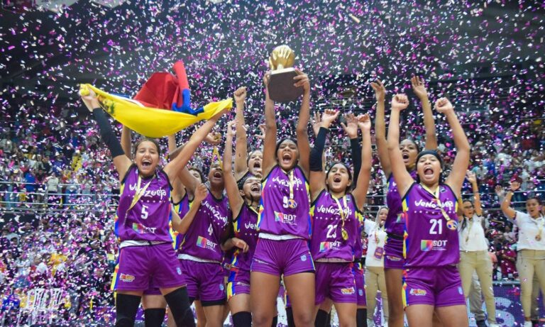 Venezuela es campeona en el U15 femenino de baloncesto