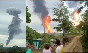 Confirman dos erupciones en volcán de lodo en Colombia