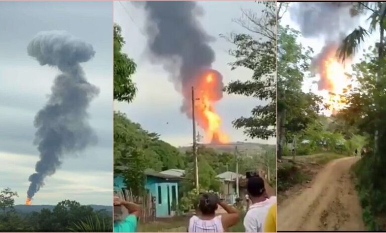 Confirman dos erupciones en volcán de lodo en Colombia