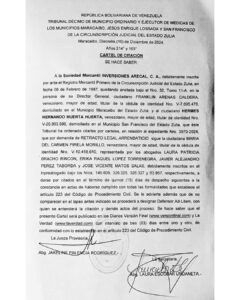 Cartel de Citación Expediente Nro 3970-2024