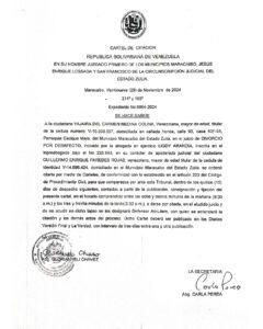 Cartel de Citación Expediente Nro 6864-2024