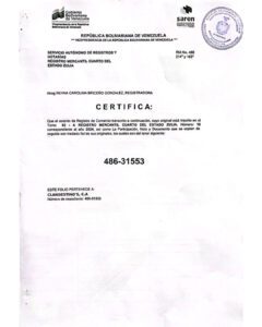 Clandestino’s Registro Mercantil 486-31553