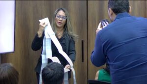 Machado presenta actas ante el Congreso dominicano: Venezuela será libre