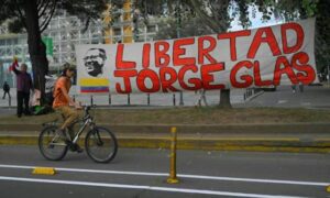 Ecuador descarta negociar con Venezuela la liberación del exvicepresidente Jorge Glas