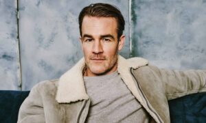 El actor James Van Der Beek vende camisas para costear su tratamiento contra el cáncer